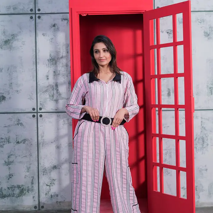 The Urban Stripe Jumpsuit - Master