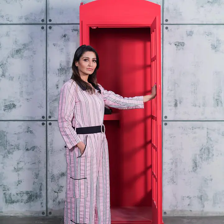 The Urban Stripe Jumpsuit - Master