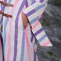 Pastel Strip Elegance Coat - Master